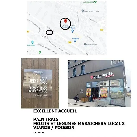 Διαμέρισμα Le Sunset Loft 88 Maison Neuve Et Moderne Sainte-Adresse